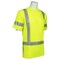 Deltaplus 9206SEG Birdseye Mesh, Class 3, Seg. Reflective Tape, Hi-Viz Lime, MD 62300 - alternate 3